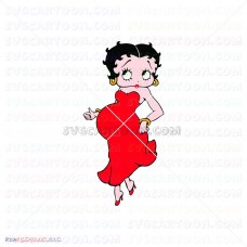 Betty Boop 005 svg dxf eps pdf png