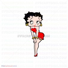 Betty Boop 007 svg dxf eps pdf png