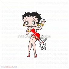 Betty Boop 011 svg dxf eps pdf png