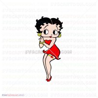 Betty Boop 014 svg dxf eps pdf png