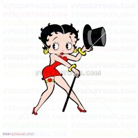 Betty Boop 016 svg dxf eps pdf png