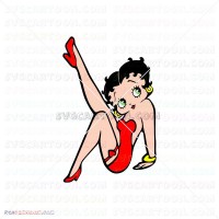 Betty Boop 017 svg dxf eps pdf png