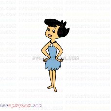 Betty Rubble The Flintstones svg dxf eps pdf png