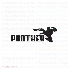 Black Panther 001 svg dxf eps pdf png