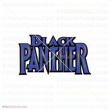 Black Panther 011 svg dxf eps pdf png