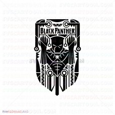 Black Panther 018 svg dxf eps pdf png
