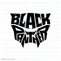 Black Panther 024 svg dxf eps pdf png