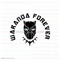 Black Panther 025 svg dxf eps pdf png