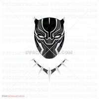 Black Panther 027 svg dxf eps pdf png