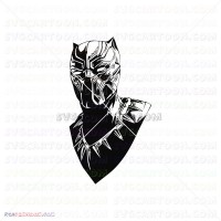 Black Panther 029 svg dxf eps pdf png