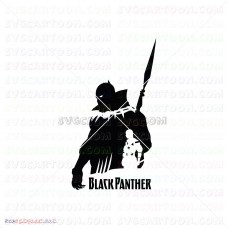 Black Panther 032 svg dxf eps pdf png