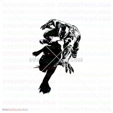 Black Panther 043 svg dxf eps pdf png