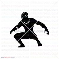 Black Panther 050 svg dxf eps pdf png