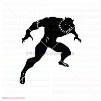Black Panther 064 svg dxf eps pdf png