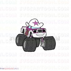 Blaze and the Monster Machines Starla svg dxf eps pdf png
