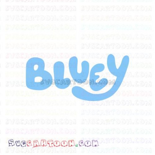 Download Bluey Logo svg dxf eps pdf png