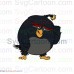 Bomb Angry Birds svg dxf eps pdf png