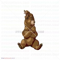 Brother Bear 001 svg dxf eps pdf png