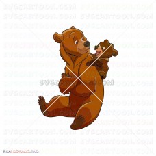 Brother Bear 005 svg dxf eps pdf png