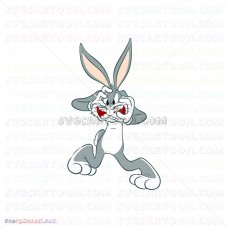 Bugs Bunny 010 svg dxf eps pdf png