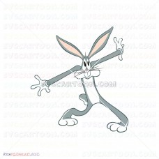 Bugs Bunny 012 svg dxf eps pdf png