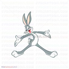 Bugs Bunny 014 svg dxf eps pdf png
