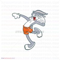 Bugs Bunny 025 svg dxf eps pdf png