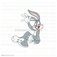 Bugs Bunny 037 svg dxf eps pdf png