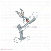 Bugs Bunny 041 svg dxf eps pdf png