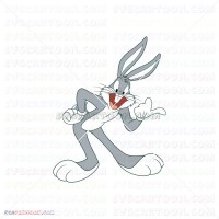 Bugs Bunny 042 svg dxf eps pdf png