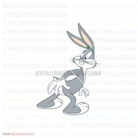 Bugs Bunny 043 svg dxf eps pdf png