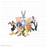 Bugs Bunny Friends 001 svg dxf eps pdf png
