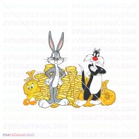 Bugs Bunny Friends 002 svg dxf eps pdf png