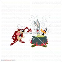 Bugs Bunny Friends 003 svg dxf eps pdf png