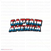 Capitan America Silhouette 018 svg dxf eps pdf png