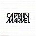 Captain Marvel Silhouette 003 svg dxf eps pdf png