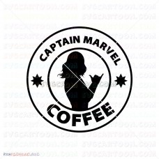 Captain Marvel Silhouette 013 svg dxf eps pdf png