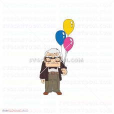 Carl with Balloon Up 014 svg dxf eps pdf png