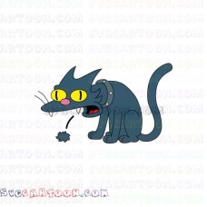 Cat The Simpsons svg dxf eps pdf png