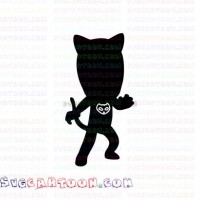Catboy Silhouettes PJ Masks svg dxf eps pdf png