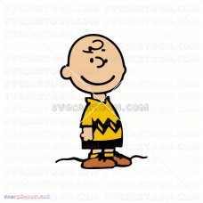 Charlie Brown Snoopy Peanuts 016 svg dxf eps pdf png