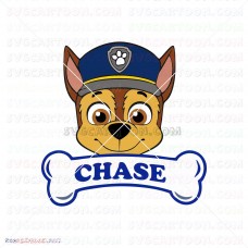 Chase Paw Patrol 003 svg dxf eps pdf png