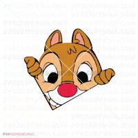 Chip and Dale Squirrel 001 svg dxf eps pdf png