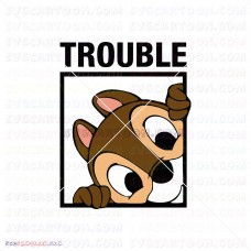 Chip and Dale Squirrel 003 svg dxf eps pdf png