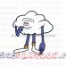 Cloud guy Trolls svg dxf eps pdf png