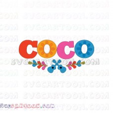 Coco Guitars svg dxf eps pdf png