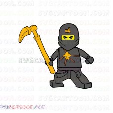 Cole Lego Ninjago svg dxf eps pdf png