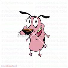 Courage the Cowardly Dog 001 svg dxf eps pdf png