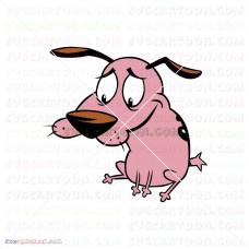 Courage the Cowardly Dog 006 svg dxf eps pdf png