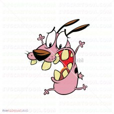 Courage the Cowardly Dog 007 svg dxf eps pdf png